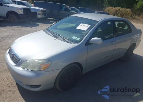 2007 Toyota Corolla Le z USA, uszkodzony, nr VIN 2T1BR30E87C833931